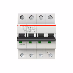 ABB S203-C16NA, Disjoncteur miniature, Type C, IP20