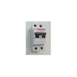 Disjoncteur 16A 2P courbe B 10/15kA 2modules série S202M ABB 354213