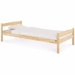 Le lit en pin Boris ... ne vous dé cevra pas, grâ ce à son design sobre et é lé gant ! Sa structure simple en pin massif sera ...