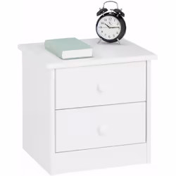 La table de chevet Rondo ... avec ses deux tiroirs, sera trè s pratique placé e à cô té de votre lit. Cette table de nuit fab ...