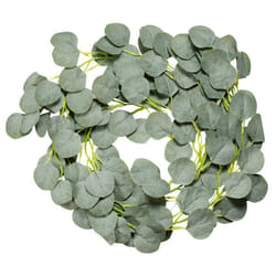 Guirlande EUKALYPTUS feuilles deucalyptus artificielles fil métallique flexible