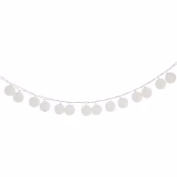 Guirlande LED AMICI à boules blanches guirlande lumineuse dintérieur avec 20 boules