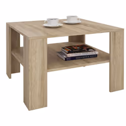 Description générale La table basse de salon est un meuble moderne et fonctionnel, disponible dans différents coloris. Son pl ...