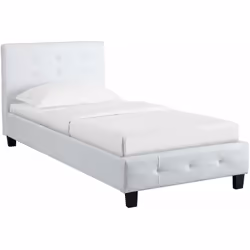 Description générale Le Lit Simple Rêve est un meuble au design contemporain qui apporte une touche moderne à votre chambre o ...