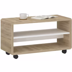 Le meuble TV Isaba ... en panneaux de particules de bois de haute qualité , allie durabilité et style sans effort. Avec deux ...
