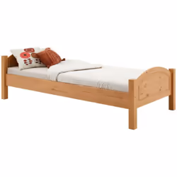 Le lit en pin Flims ... apportera beaucoup de charme à votre chambre ou celle de vos enfants, grâ ce à son aspect naturel. So ...