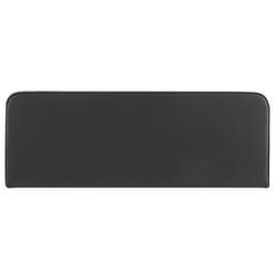 Tête de lit CELEST 160 Rembourrée Fixation murale Design arrondi moderne Pour lit 160 cm ou moins Noir