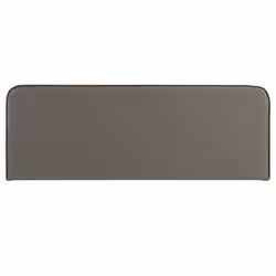 Tête de lit CELEST 160 Rembourrée Fixation murale Design arrondi moderne Pour lit 160 cm ou moins Gris