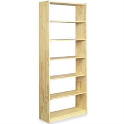 Etagère en pin vernis naturel 7 tablettes