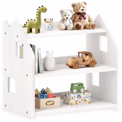 Étagère pour enfant Yasmin Cette é tagè re en bois de haute qualité est parfaite pour organiser la chambre des enfants. Grâ c ...