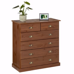 Description générale La commode Paris combine un style traditionnel moderne avec une fonctionnalité optimale. Ses 6 tiroirs,  ...