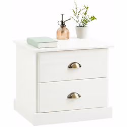 La table de nuit Paris ... ne passera pas inaperç ue avec son style traditionnel tendance dans votre chambre à coucher. Les 2 ...