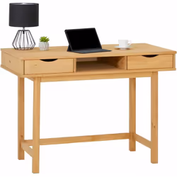 Description générale Le bureau en pin SALSA allie élégance et fonctionnalité, idéal pour aménager un coin de travail chez vou ...