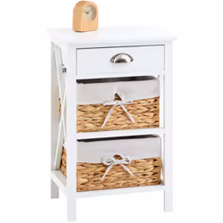 La table de chevet Raveo ... saura vous charmer avec son style rustique, ajoutant une note é lé gante et chaleureuse à votre  ...