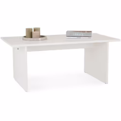Table basse Salto Ajoutez une touche campagnarde et naturelle à votre salon avec cette table basse rectangulaire en bois. Fab ...