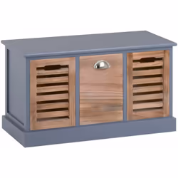 Description générale Le banc de rangement Trient est un meuble polyvalent qui s'intègre parfaitement dans une entrée ou une c ...