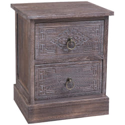 Table de chevet ENZO, 2 tiroirs