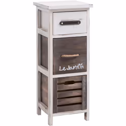 Le chiffonnier Padua ... ne passera pas inaperç ue avec son style shabby chic. Le style champê tre et rustique de ce chiffonn ...