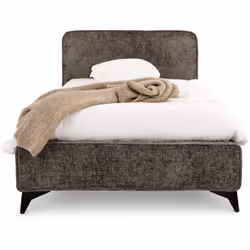 Lit simple Leverda Profitez d&rsquo un confort optimal avec ce lit une place au style moderne. Avec son cadre robuste en bois ...