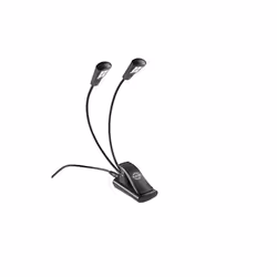 König &amp; Meyer 12245-000-55, Noir, Plastique, LED, 1700 lux, 2,5 cm, 3 m
