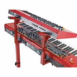 König & Meyer 18811-000-91 trépied et support pour instruments de musique Clavier Rouge