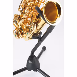 König & Meyer 14300-000-55 trépied et support pour instruments de musique Saxophone Noir