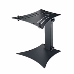 König &amp; Meyer 12190, Supports de Laptop, Noir, Aluminium, Acier, 0 - 35°, 261 mm, 298 mm