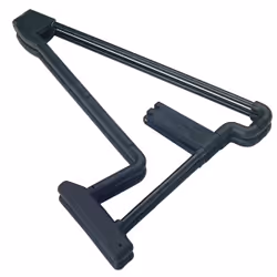 König & Meyer 15520-000-55 trépied et support pour instruments de musique Violon Noir