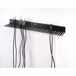 König & Meyer 49020 Mur Support de câbles Noir 1 pièce(s)