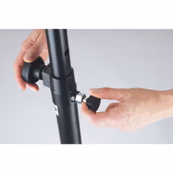 König & Meyer 21337-000-55 support de haut-parleurs Acier Noir
