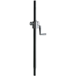 König & Meyer 21338 Sol, Poteau Acier Noir