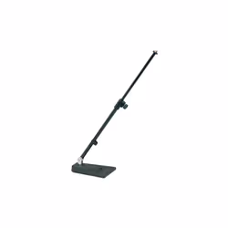 König & Meyer 23400-300-55, Pied de micro droit, Support pour bureau, Noir, Acier, 3/8", 170 mm