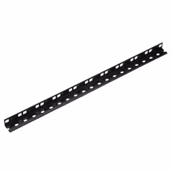 König & Meyer 28410, Rail d’étagère, Noir, Acier, 10U, 48,3 cm (19"), 218 g