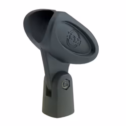 König &amp; Meyer K&amp;M 85050 Pied pour Microphone Noir, Noir, 5/8", 3/8", Plastique, 2,8 cm, 30 g