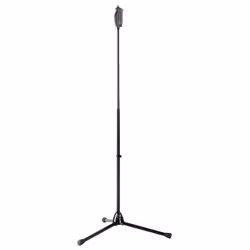 König &amp; Meyer 25680-300-55, Pied de micro droit, Base trépied, Noir, Aluminium, Acier, 3/8", 110 cm