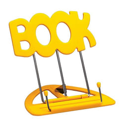 König & Meyer UniBoy Book support de livre Jaune Plastique