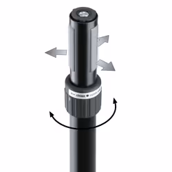 König & Meyer Ring Lock Sol Acier Noir
