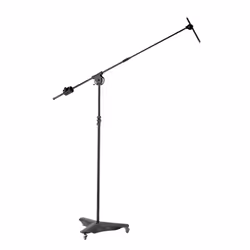 König &amp; Meyer 21430, Pied de micro, Base trépied, Noir, Acier, Fer, 5/8"