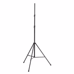 König &amp; Meyer 20800, Pied de micro droit, Base trépied, Noir, Acier, Acier, 3/8"