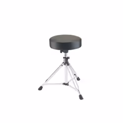 König & Meyer Picco, Tabouret pour musicien, Tambours, Noir, Chrome, Siège rembourré, Noir, 481 - 661 mm