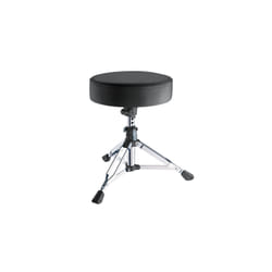 König & Meyer 14010 Piccolino Tabouret pour musicien Noir, Acier inoxydable Siège rembourré