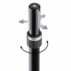 König & Meyer 21467 Ring Lock Sol Aluminium Noir