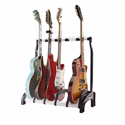 König & Meyer 17525-016-00 trépied et support pour instruments de musique Guitare Noir