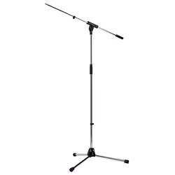 König & Meyer 21060-300-02, Pied de micro droit, Base trépied, Chrome, Acier, 3/8", 92,5 cm