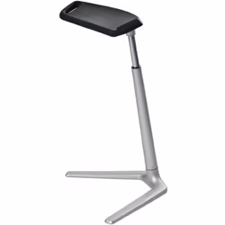 Pied stable en aluminium avec patins interchangeables en feutre ou en plastique selon le type de sol Colonne ergonomique incl ...