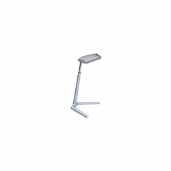 Tabouret assis-debout, assise en mousse PU, gris basalte. Produit livré = démonté. Matériau assise = mousse PU. Coloris assis ...
