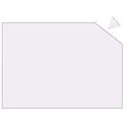Franken MP841 09, A4, Mat, Blanc, 227 mm, 340 mm, 1 mm