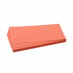 Franken UMZ 1020 07, Rectangle, Rouge, Papier, 95 mm, 205 mm, 500 feuilles
