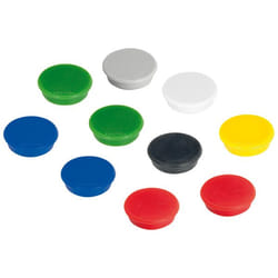 Franken HM30 99 aimant pour réfrigérateur Jaune 10 pièce(s)