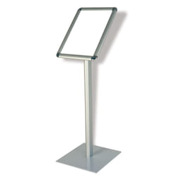 Franken BS0901 support de panneau et stand d'information A4 Aluminium Argent
